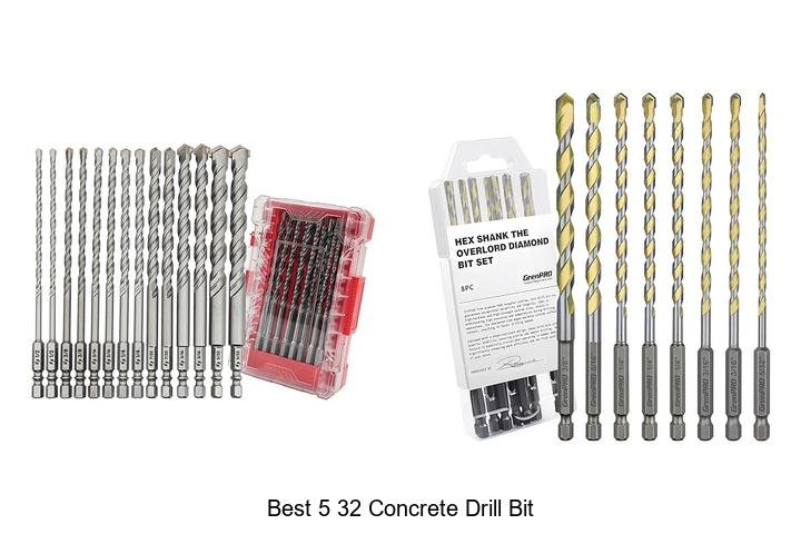 Top 13 Best 5 32 Concrete Drill Bit That Will Blow Your Mind!