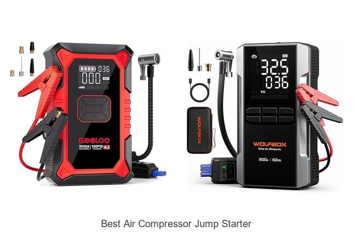 Top 12 Best Air Compressor Jump Starter You Can’t Miss
