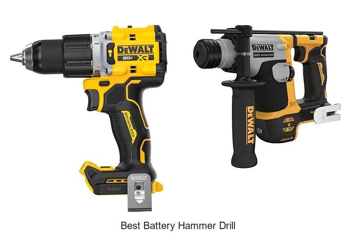 Top 13 Best Battery Hammer Drill That Will Blow Your Mind