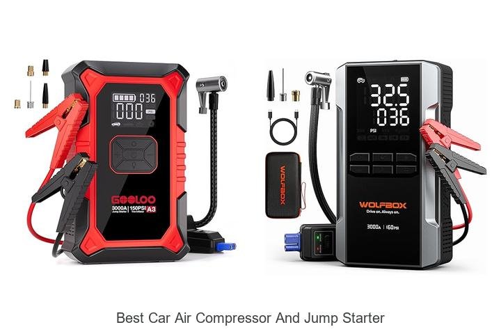 Top 13 Best Car Air Compressor and Jump Starter Revealed!