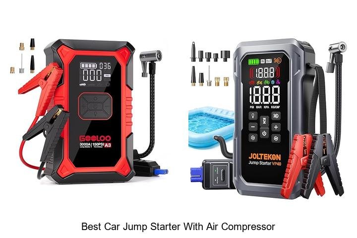 Top 13 Best Car Jump Starter With Air Compressor Revealed!