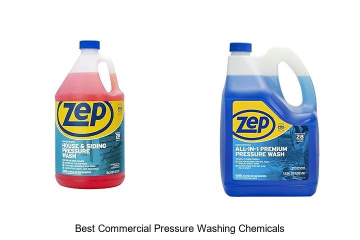 Top 13 Best Commercial Pressure Washing Chemicals Revealed!