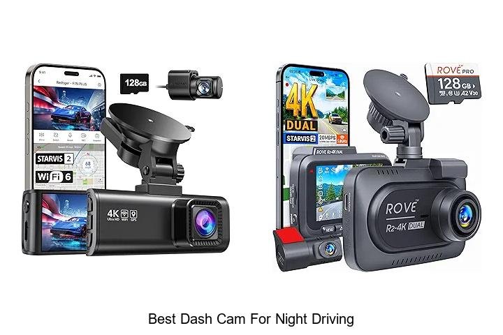 Top 12 Best Dash Cam for Night Driving You Can’t Miss