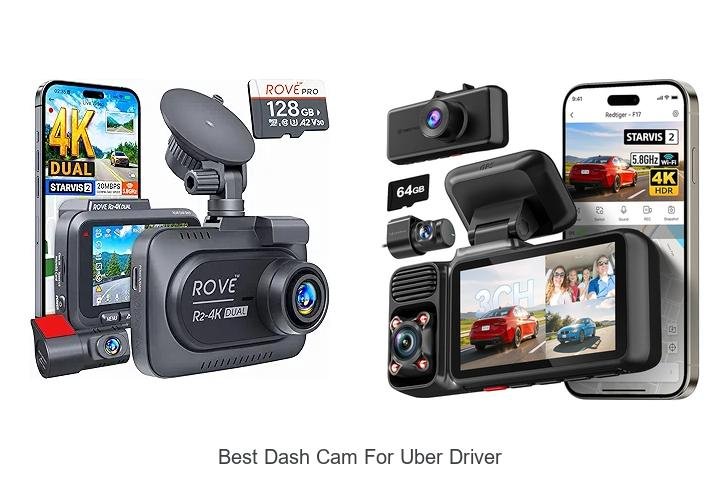 Top 12 Best Dash Cam For Uber Driver You Can’t Miss!