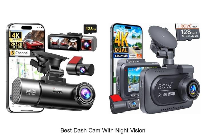 Top 12 Best Dash Cam With Night Vision You Must Get Now