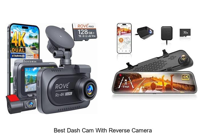 Top 13 Best Dash Cam With Reverse Camera You Can’t Miss!