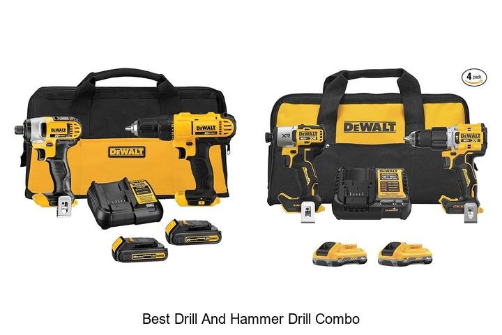Top 13 Best Drill And Hammer Drill Combo You Can’t Miss!