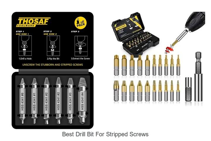 Top 12 Best Drill Bit for Stripped Screws That Work Wonders