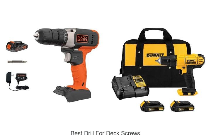 Top 13 Best Drill For Deck Screws You Can’t Miss!