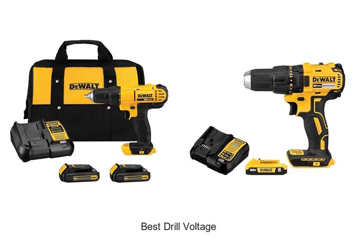 Top 13 Best Drill Voltage Choices You Can’t Ignore Today