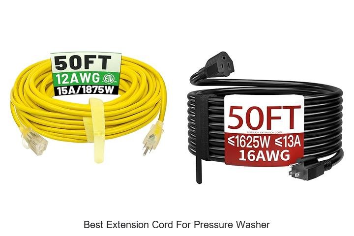 Top 13 Best Extension Cord For Pressure Washer Revealed!