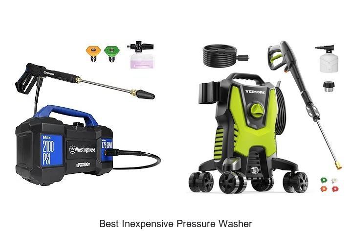 Top 13 Best Inexpensive Pressure Washer Deals You Can’t Miss