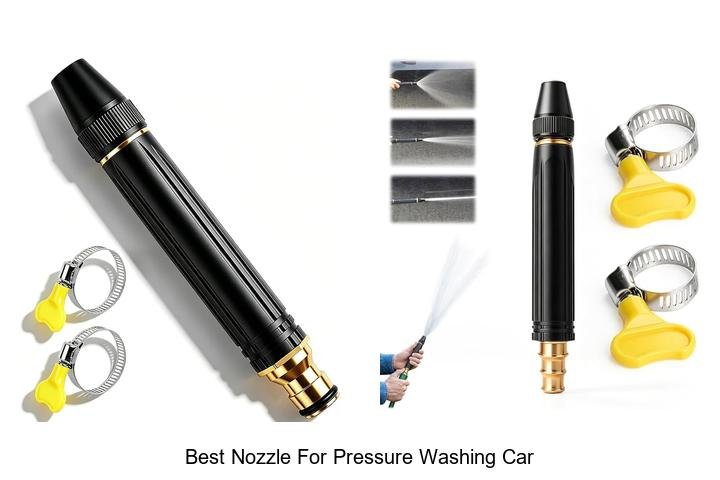 Top 13 Best Nozzle for Pressure Washing Car You Need Now