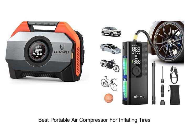 Top 12 Best Portable Air Compressor for Inflating Tires Now!