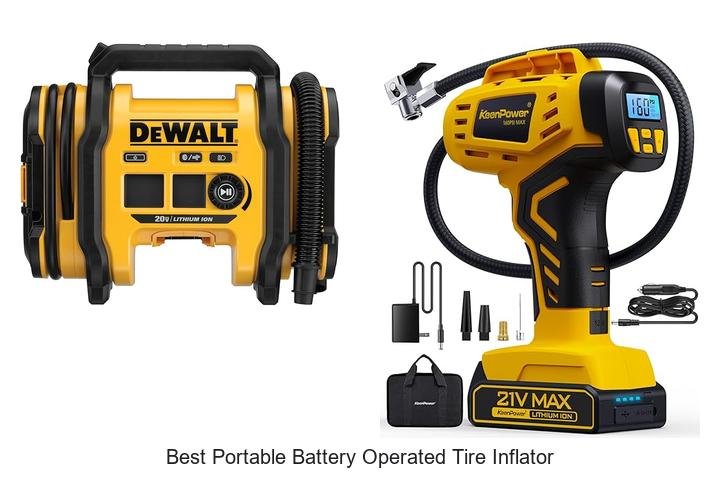 Top 12 Best Portable Battery Operated Tire Inflator Revealed!