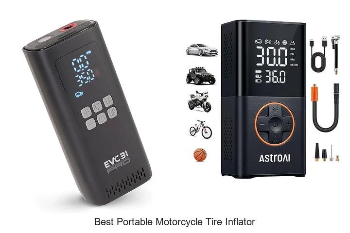 Top 13 Best Portable Motorcycle Tire Inflator You Need!