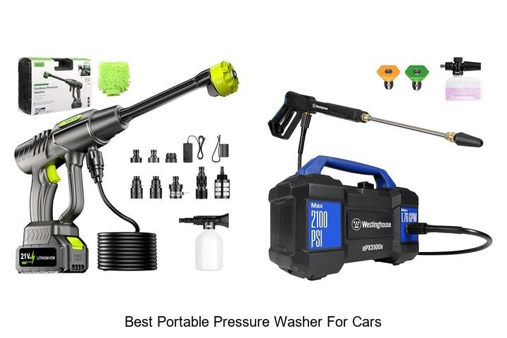 Top 13 Best Portable Pressure Washer For Cars That WOW