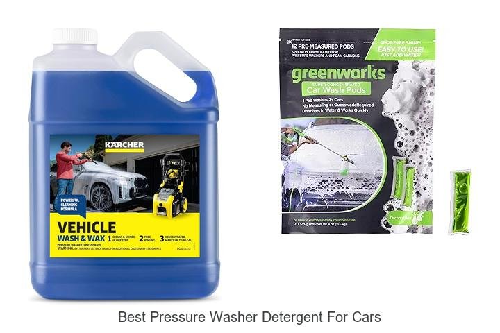 Top 12 Best Pressure Washer Detergent for Cars That WOW