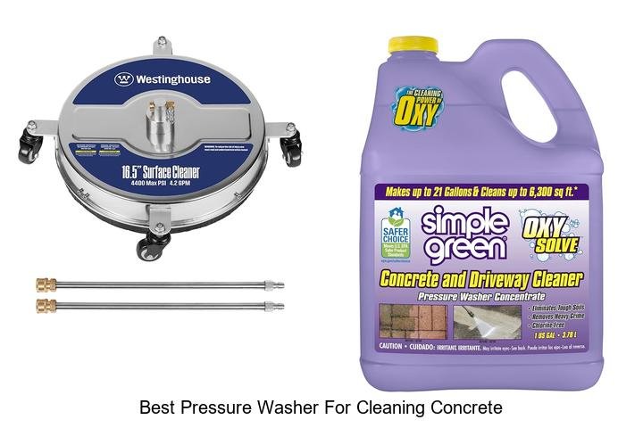 Top 13 Best Pressure Washer for Cleaning Concrete Revealed!