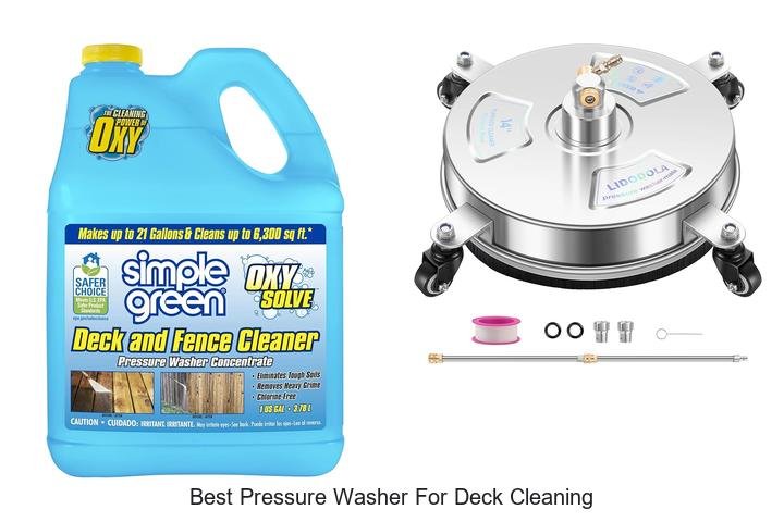 Top 12 Best Pressure Washer For Deck Cleaning Revealed!