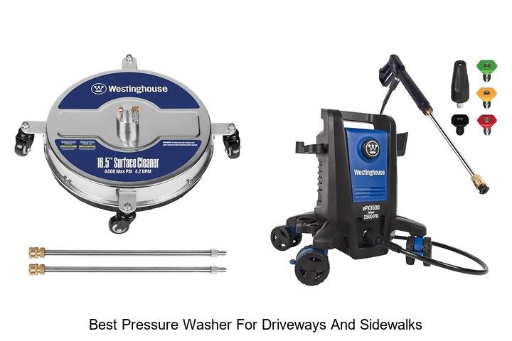 Top 12 Best Pressure Washer for Driveways and Sidewalks Revealed!