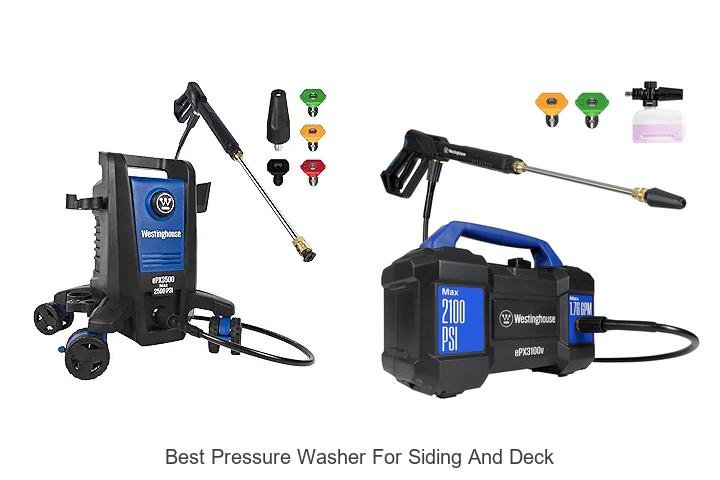 Top 13 Best Pressure Washer for Siding and Deck Revealed!