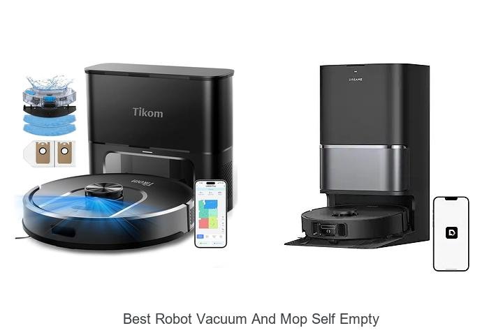 Top 12 Best Robot Vacuum and Mop Self Empty Deals Now!