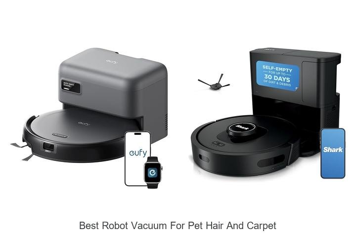 Top 13 Best Robot Vacuum for Pet Hair and Carpet Now!