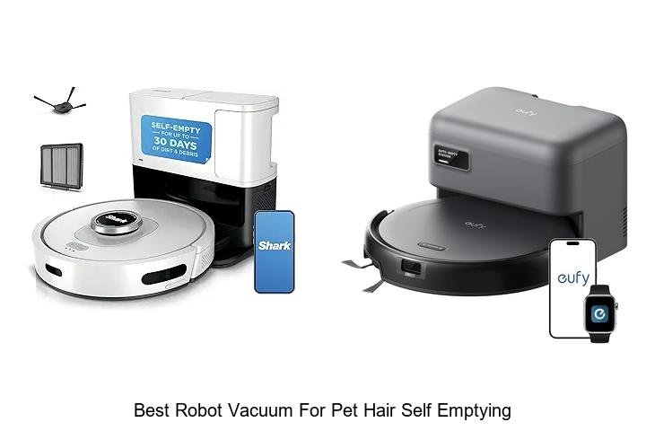 Top 13 Best Robot Vacuum For Pet Hair Self Emptying Now!