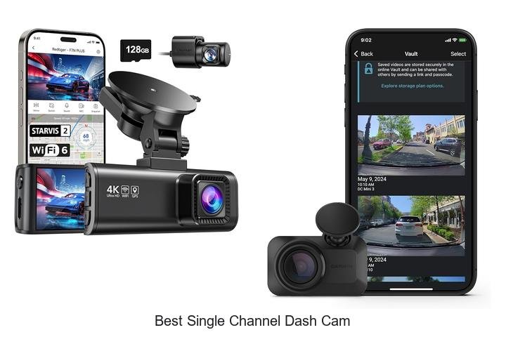 Top 12 Best Single Channel Dash Cam You Can’t Miss!