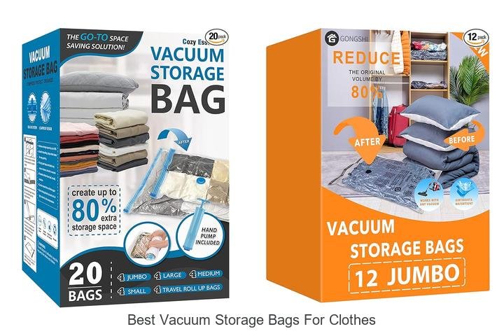 Top 13 Best Vacuum Storage Bags for Clothes You Must Try