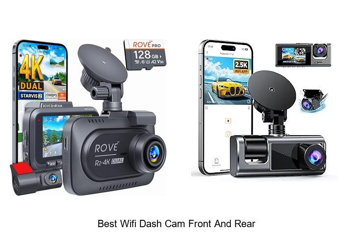 Top 12 Best Wifi Dash Cam Front and Rear You Need Now