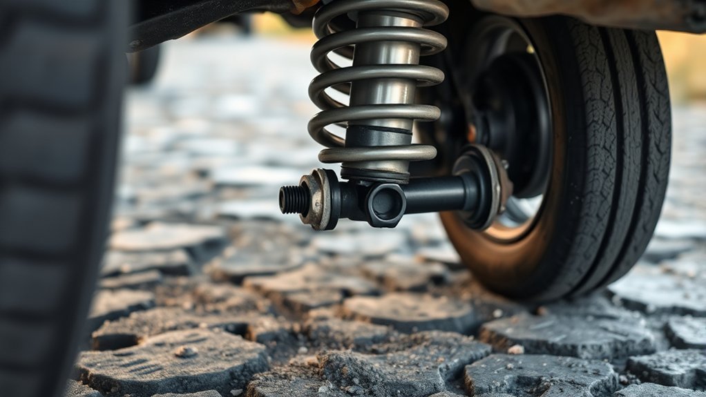 hard braking and rough terrain wear shocks