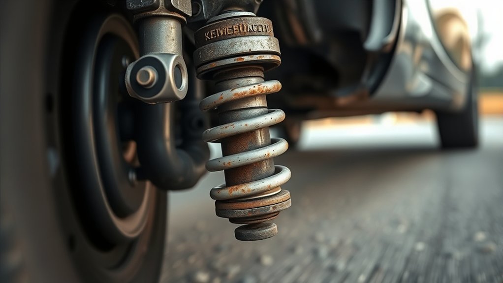 worn shocks harm safety handling